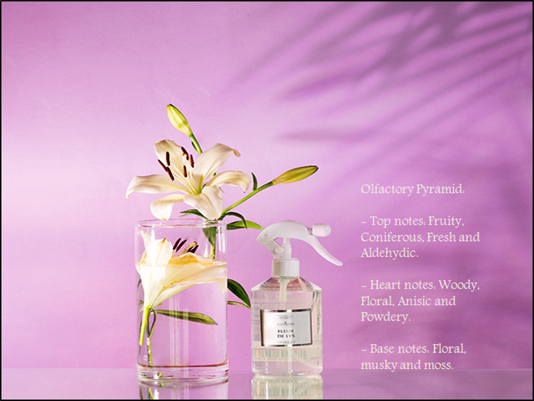 Fabric scent spray Fleur de Lys 400ml